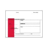 Obálky B6 s dodejkou, vytrhovací okénko - s červeným pruhem / 1000 ks Obálky B6 s dodejkou, vytrhovací okénko - s červeným pruhem / 1000 ks
