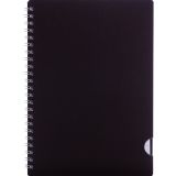 Blok BOBO Plastic s boční spirálou - A5 / linka Blok BOBO Plastic s boční spirálou - A5 / linka