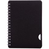 Blok BOBO Plastic s boční spirálou - A6 / linka Blok BOBO Plastic s boční spirálou - A6 / linka