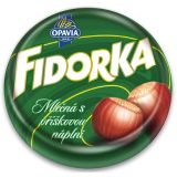 Opavia Fidorka Mléčná s oříškovou náplní, 30g Opavia Fidorka Mléčná s oříškovou náplní, 30g