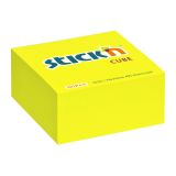Samolepicí bločky Stick´n by Hopax - 76 x 76 mm / 400 lístků / neon žlutá Samolepicí bločky Stick´n by Hopax - 76 x 76 mm / 400 lístků / neon žlutá