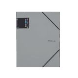Spisové desky A4 s gumou PASTELINi - šedá Spisové desky A4 s gumou PASTELINi - šedá