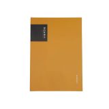 Kniha záznamní VERDE - A4 / linka / 96 listů / hořčicová Kniha záznamní VERDE - A4 / linka / 96 listů / hořčicová