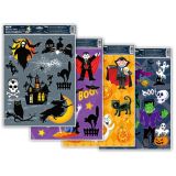 Dětské okenní folie 30 x 42 cm - halloween glitr