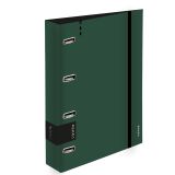 Pořadač A4 kroužkový VERDE - 4 kroužek / zelená Pořadač A4 kroužkový VERDE - 4 kroužek / zelená