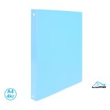 Desky kroužkové A4 LUMA / 4-kroužek / pastelově modrá Desky kroužkové A4 LUMA / 4-kroužek / pastelově modrá