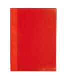 Rychlovazač A4 plastový s kapsou - červená Rychlovazač A4 plastový s kapsou - červená