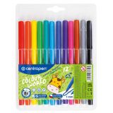 Popisovače Centropen 7550/12 - sada 12 ks Popisovače Centropen 7550/12 - sada 12 ks