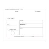 Obálky B6 s dodejkou samopropisovací - bílá / 1000 ks Obálky B6 s dodejkou samopropisovací - bílá / 1000 ks