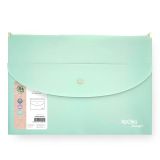 Spisové desky se zipemSpoko ReLeaf Soft touch - A4+ / mentolová Spisové desky se zipemSpoko ReLeaf Soft touch - A4+ / mentolová