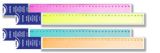 Pravítko 30 cm - ohebné / mix neon barev Pravítko 30 cm - ohebné / mix neon barev