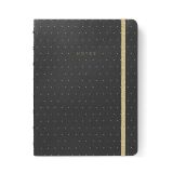 Blok Filofax Notebook Moonlight černá - A5/56l