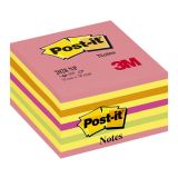 Samolepicí bločky Post-it kostky - růžová, žlutá, oranžová, zelená / 450 lístků Samolepicí bločky Post-it kostky - růžová, žlutá, oranžová, zelená / 450 lístků