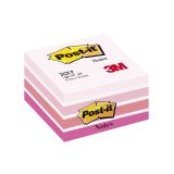 Samolepicí bločky Post-it kostky - růžové odstíny / 450 lístků Samolepicí bločky Post-it kostky - růžové odstíny / 450 lístků