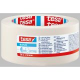 Lepicí páska krepová Tesa bílá - 50 mm x 50 m