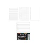 Náhradní náplň do kroužkových záznamníků VERDE Karis - A5 / 90 listů Náhradní náplň do kroužkových záznamníků VERDE Karis - A5 / 90 listů