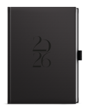 Diář DENY - A5 / týdenní / černá Diář DENY - A5 / týdenní / černá