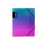 Spisové desky A4 OMBRE s gumou - růžová Spisové desky A4 OMBRE s gumou - růžová