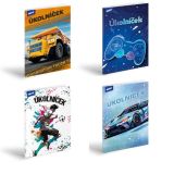 Úkolníčky - A6 / mix motivů pro kluky Úkolníčky - A6 / mix motivů pro kluky