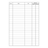 Kniha jízd firemního i soukromého vozidla Baloušek A5 / 52 listů / ET320 Kniha jízd firemního i soukromého vozidla Baloušek A5 / 52 listů / ET320