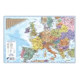 Pracovní podložky dekorované - jednostranná / mapa Evropa Pracovní podložky dekorované - jednostranná / mapa Evropa