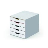 Zásuvkový box VARICOLOR® MIX - 5 zásuvek / bílá Zásuvkový box VARICOLOR® MIX - 5 zásuvek / bílá
