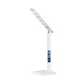 Lampa LED stmívatelná s displejem - lesklá bílá Lampa LED stmívatelná s displejem - lesklá bílá