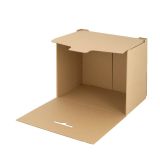 Archivační kontejner Emba / přírodní hnědá