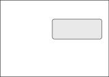 Obálky C5 samolepicí s krycí páskou - okénko vpravo / 1000 ks