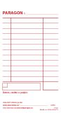 Paragon blok Baloušek 80 x 150 mm / nečíslovaný / 50 listů / NCR / PT005
