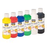 Temperové barvy v lahvi - 6 x 250 ml Temperové barvy v lahvi - 6 x 250 ml