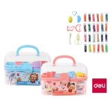 Modelovací hmota DELI měkká s vůní - 24 barev / kufřík mix Modelovací hmota DELI měkká s vůní - 24 barev / kufřík mix