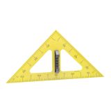 Trojúhelník na tabuli WISSNER - 45° 60cm / žlutá Trojúhelník na tabuli WISSNER - 45° 60cm / žlutá