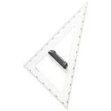 Magnetický trojúhelník na tabuli WISSNER - 60° 60cm / bílá Magnetický trojúhelník na tabuli WISSNER - 60° 60cm / bílá