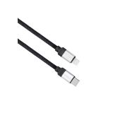 Kabel nabíjecí magnetický - USB-C a Lightning konektor / 1 m