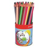 Pastelky STABILO® Trio silná / 38 ks / Kovová dóza Pastelky STABILO® Trio silná / 38 ks / Kovová dóza