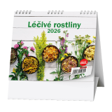 Kalendář stolní MINI Léčivé rostliny / BSK6 Kalendář stolní MINI Léčivé rostliny / BSK6