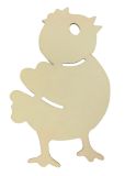 Velikonoční dřevěný výřez - kuřátko 15 x 22 cm Velikonoční dřevěný výřez - kuřátko 15 x 22 cm