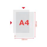 Závěsný obal Esselte LU - A4 / 105 my / 100 ks Závěsný obal Esselte LU - A4 / 105 my / 100 ks