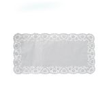 Dortová krajka - obdélník / 40 x 20 cm / 6 ks