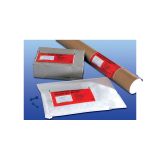 Obálky samolepicí na zásilky - C6 / 175 mm x 130 mm / červené Obálky samolepicí na zásilky - C6 / 175 mm x 130 mm / červené