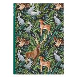 Kniha záznamní A5 - linka / 100 l / les Kniha záznamní A5 - linka / 100 l / les