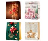 Vánoční dárková taška M - mix motivů / 18 x 23 cm Vánoční dárková taška M - mix motivů / 18 x 23 cm