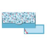 Vánoční obálka na peníze - modrá Vánoční obálka na peníze - modrá