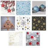 Vánoční ubrousky 20ks / 3 vrs. / mix Vánoční ubrousky 20ks / 3 vrs. / mix