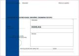 Obálky B6 s dodejkou samopropisovací - s modrým pruhem / 1000 ks