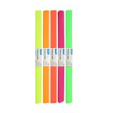 Krepový papír - sada 10 ks / neonový mix Krepový papír - sada 10 ks / neonový mix