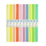 Krepový papír - sada 10 ks / pastelový mix Krepový papír - sada 10 ks / pastelový mix