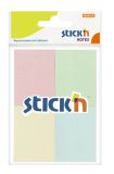 Samolepicí bločky Stick´n by Hopax - 38 x 51 mm / 4 x 50 lístků / pastelové barvy Samolepicí bločky Stick´n by Hopax - 38 x 51 mm / 4 x 50 lístků / pastelové barvy