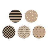 Dárkový balicí papír KRAFT STYLE - mix / 70 x 200 cm Dárkový balicí papír KRAFT STYLE - mix / 70 x 200 cm